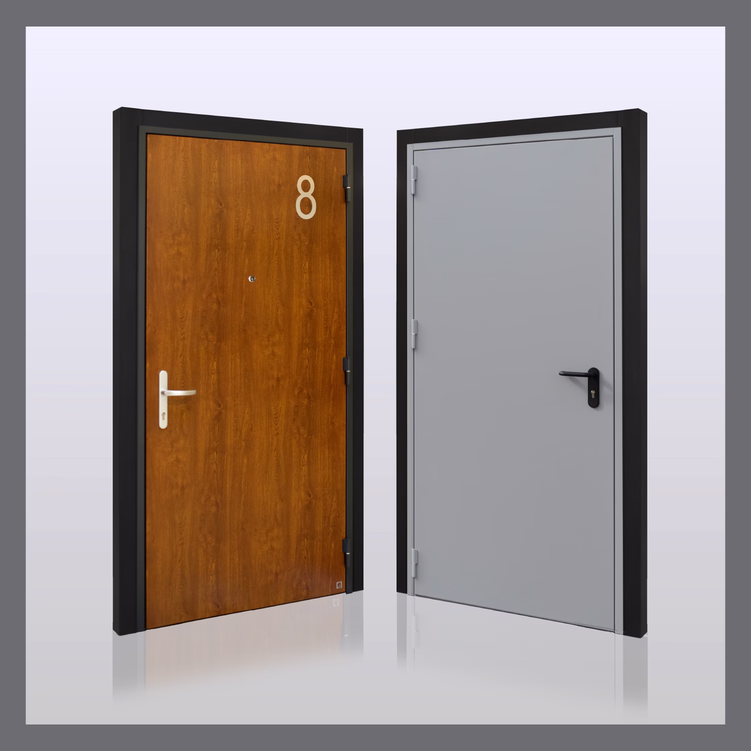 RYTERNA ENTRY RD40 doors RD40 multifunctional doors, sandėliuko durys, buto durys, fire safety doors